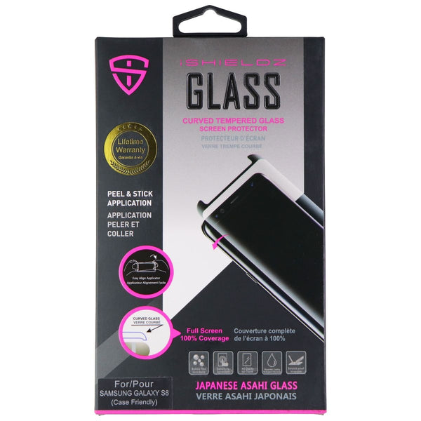 iShieldz Curved Tempered Glass Screen Protector for Samsung Galaxy S8 - Clear - iShieldz - Simple Cell Shop, Free shipping from Maryland!
