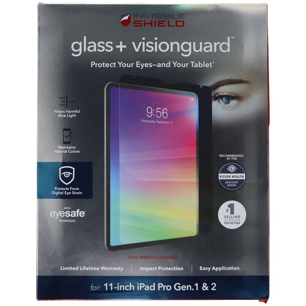 ZAGG (Glass+ VisionGuard) for Apple iPad Pro (11-inch 1st & 2nd Gen) - Clear - Zagg - Simple Cell Shop, Free shipping from Maryland!