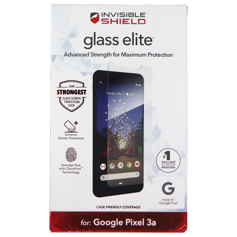 ZAGG InvisibleShield (Glass Elite) Screen Protector for Google Pixel 3a - Clear - Zagg - Simple Cell Shop, Free shipping from Maryland!