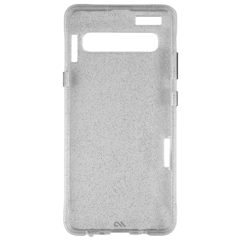 Case-Mate Sheer Crystal Case for Samsung Galaxy S10 5G - Clear / Silver Glitter