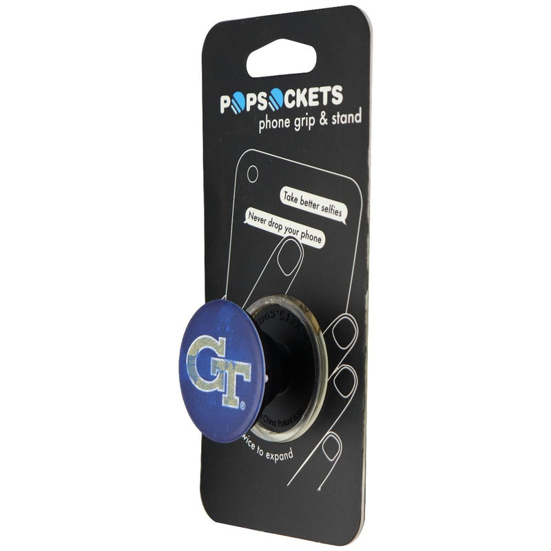 PopSockets: Collapsible Grip & Stand for Phones and Tablets - Georgia Tech - PopSockets - Simple Cell Shop, Free shipping from Maryland!