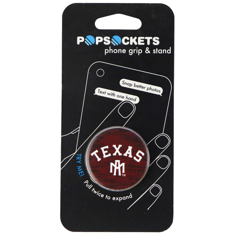 PopSockets: Collapsible Grip & Stand for Phones and Tablets - Texas A&M - PopSockets - Simple Cell Shop, Free shipping from Maryland!