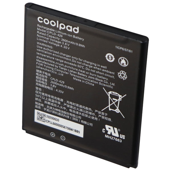 Coolpad Replacement Battery (CPLD-429) For Sprint Surf Mifi Hotspot 2600mAh - Coolpad - Simple Cell Shop, Free shipping from Maryland!