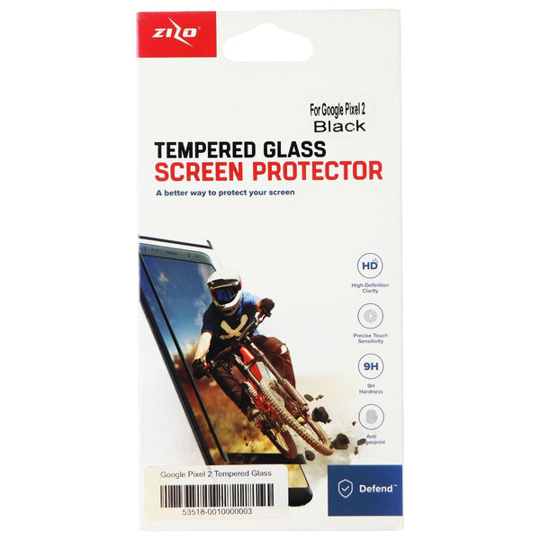 Zizo Full Edge-to-Edge Lighting Shield Google Pixel 2 Screen Protector (Black) - Zizo - Simple Cell Shop, Free shipping from Maryland!