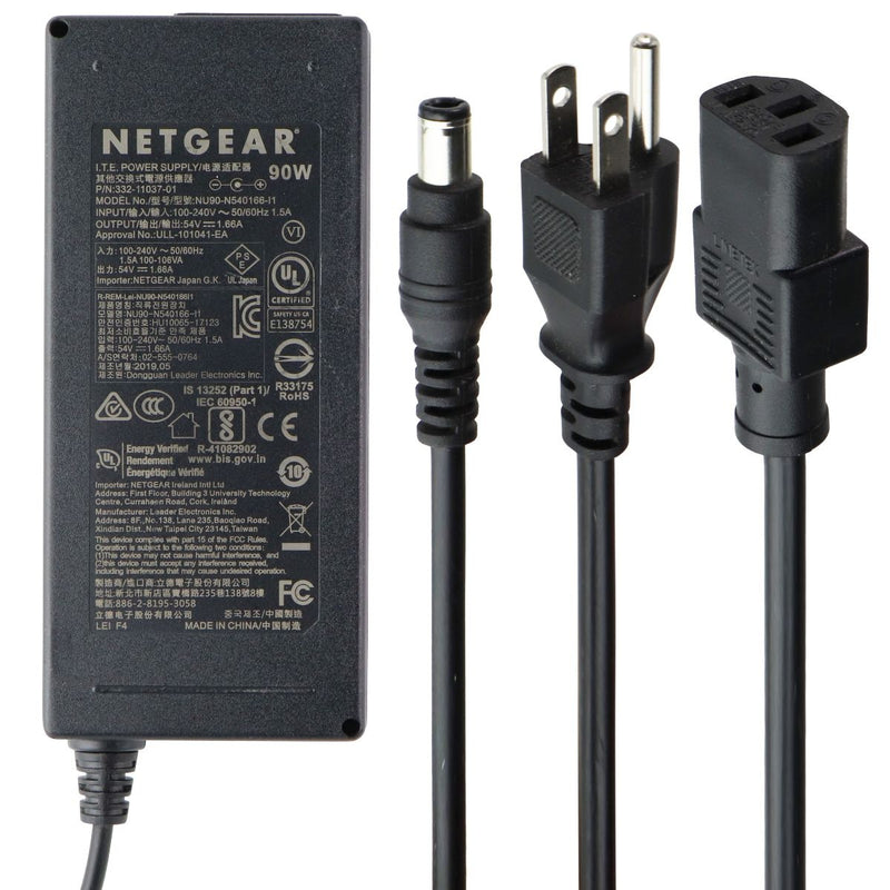 NetGear (90-WATT) I.T.E. Power Supply (54V/1.66A) Wall Adapter (NU90-N540166-I1) - Netgear - Simple Cell Shop, Free shipping from Maryland!