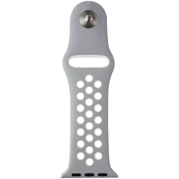 Apple (38mm) Nike Clasp for Apple Watch 38/40/41mm - Flat Silver/White - Apple - Simple Cell Shop, Free shipping from Maryland!