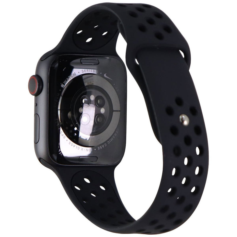 Apple Watch NIKE Series 6 (GPS + LTE) - 44mm Space Gray AL/Black Sp Band (A2294) - Apple - Simple Cell Shop, Free shipping from Maryland!