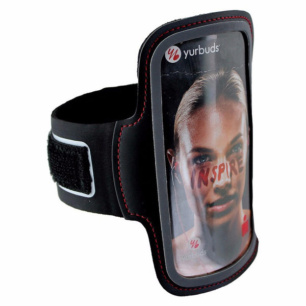 Yurbuds Universal Sport Armband for Smartphones - Black/Red - yurbuds - Simple Cell Shop, Free shipping from Maryland!