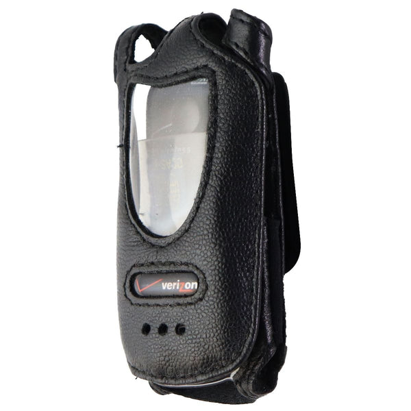 Verizon Wireless Fitted Lambskin Case for Motorola V60s Flip Phone - Black - Verizon - Simple Cell Shop, Free shipping from Maryland!