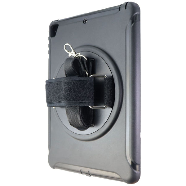 Rugged Hardshell Hand Strap Case for Apple iPad (9.7) 5th/6th Gen - Black - Unbranded - Simple Cell Shop, Free shipping from Maryland!