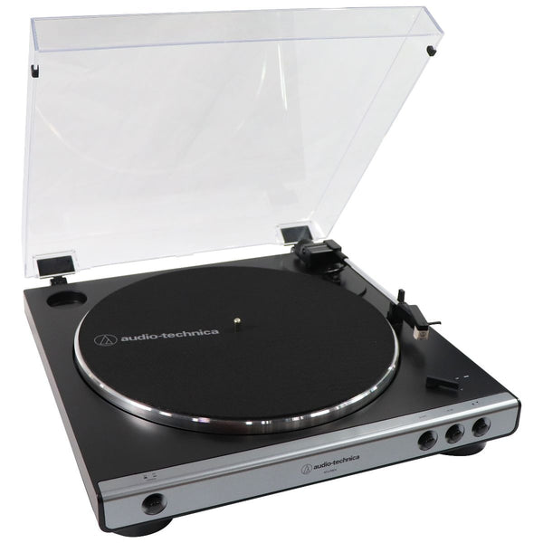 Audio-Technica AT-LP60X-GM Fully Auto Belt-Drive Stereo Turntable - Gunmetal - Audio-Technica - Simple Cell Shop, Free shipping from Maryland!