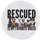 PopSockets Swappable PopGrip - Rescued Is My Favorite Breed (Top ONLY/No Base) - PopSockets - Simple Cell Shop, Free shipping from Maryland!