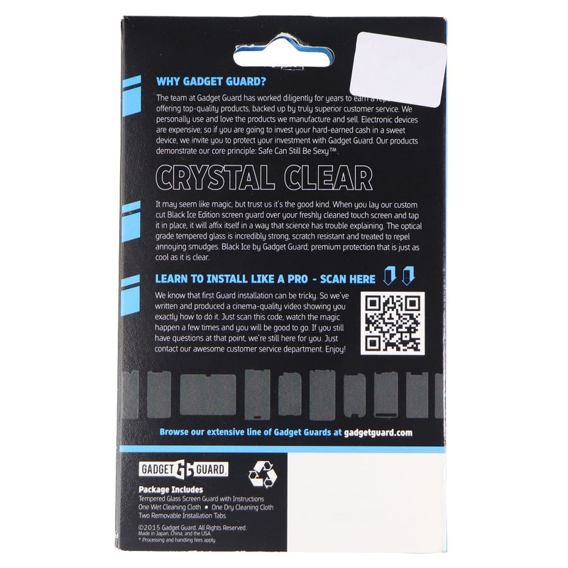 Gadget Guard Black Ice Edition Tempered Glass for Galaxy J7 (2017) - Clear - Gadget Guard - Simple Cell Shop, Free shipping from Maryland!