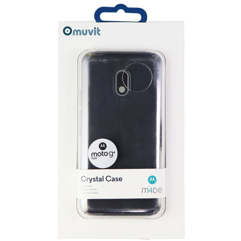 Muvit Crystal Case for Motorola Moto G4 Play (MMCRY0002) – Clear - Muvit - Simple Cell Shop, Free shipping from Maryland!