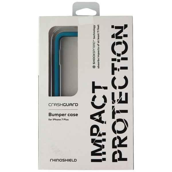 RhinoShield Crash Guard Bumper Series Case for iPhone (8+/7+) - Teal Blue - RhinoShield - Simple Cell Shop, Free shipping from Maryland!