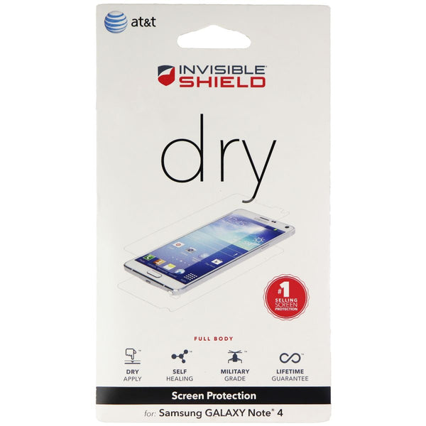 ZAGG Invisible Shield Dry Series Screen Protector for Samsung Galaxy Note4 - Zagg - Simple Cell Shop, Free shipping from Maryland!
