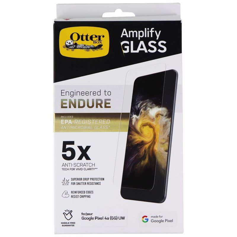 OtterBox Amplify Glass Tempered Glass for Google Pixel 4a (5G) UW - Clear