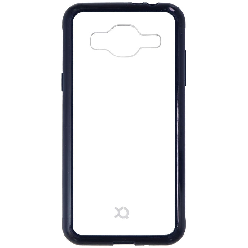 Xqisit iPlate Odet Series Hard Case for Samsung Galaxy J3 (2016) - Clear/Navy - Xqisit - Simple Cell Shop, Free shipping from Maryland!