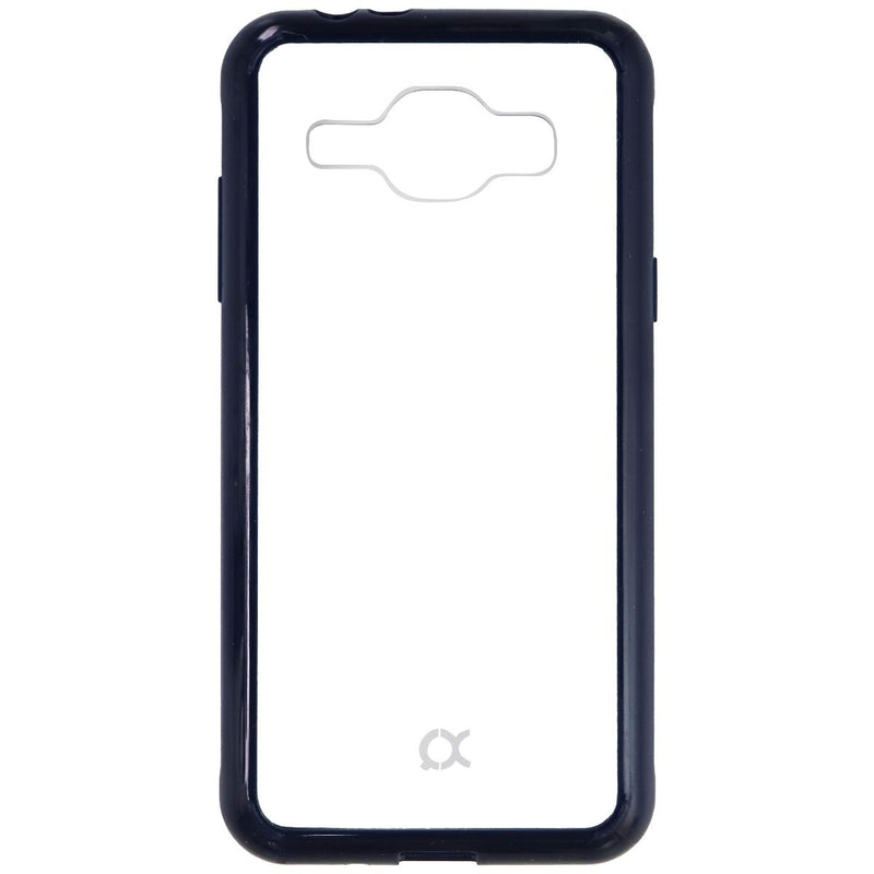 Xqisit iPlate Odet Series Hard Case for Samsung Galaxy J3 (2016) - Clear/Navy - Xqisit - Simple Cell Shop, Free shipping from Maryland!
