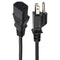 Computer Power Supply Cable (DTII-3P-11) - Black - Unbranded - Simple Cell Shop, Free shipping from Maryland!