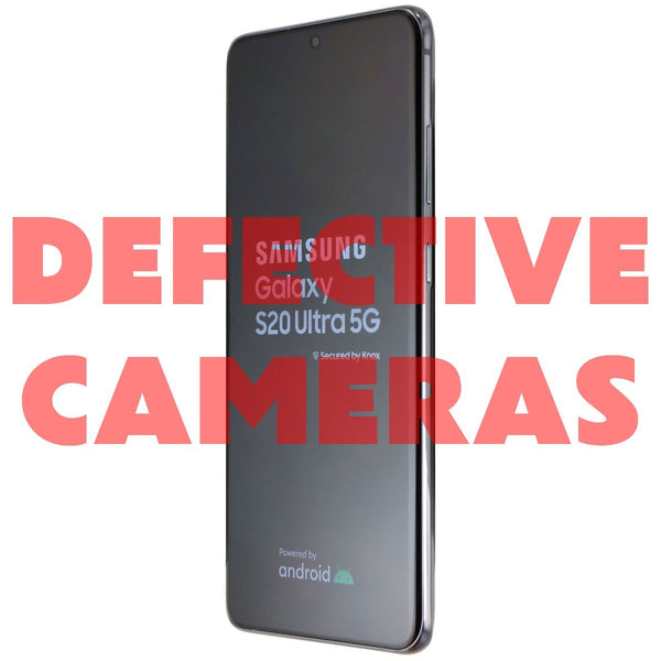 Samsung Galaxy S20 Ultra 5G (SM-G988U) GSM + CDMA - 128GB/Gray - BAD CAMERAS - Samsung - Simple Cell Shop, Free shipping from Maryland!