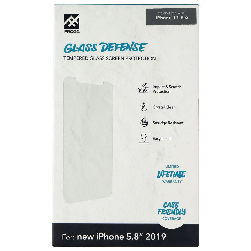 iFrogz Glass Screen Protector for Apple iPhone 11 Pro/Xs/X - Clear - iFrogz - Simple Cell Shop, Free shipping from Maryland!