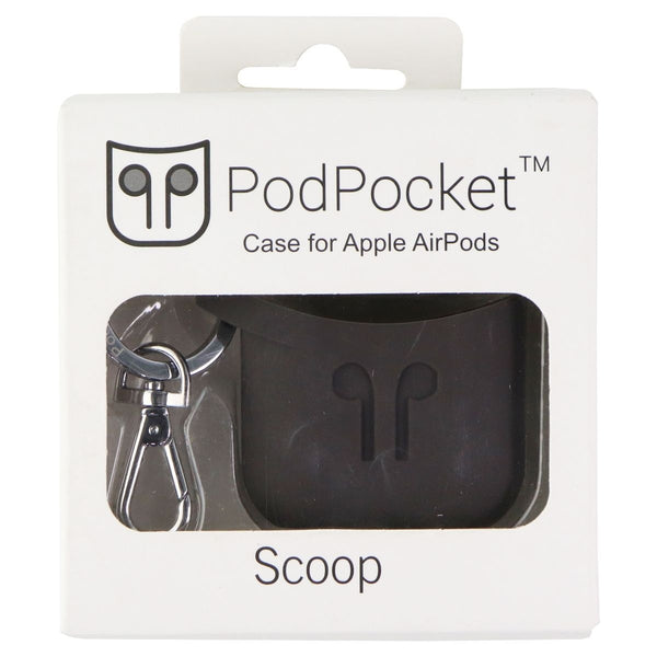 PodPocket Scoop Series Storage Case for Apple AirPods - Cocoa Gray - PodPocket - Simple Cell Shop, Free shipping from Maryland!