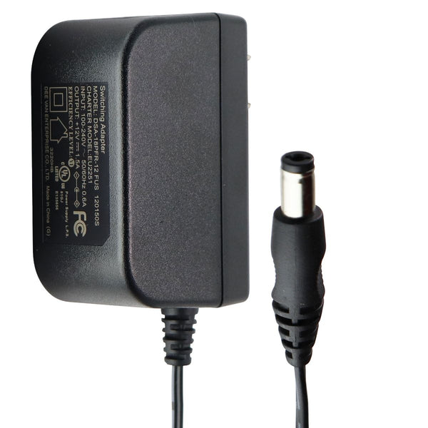 Dee Van (12V/1.5A) Switching Adapter Wall Power Supply - Black (EU2251) - Dee Van Enterprise - Simple Cell Shop, Free shipping from Maryland!