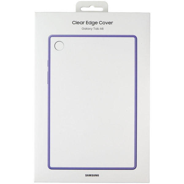Samsung Clear Edge Cover for Galaxy Tab A8 - Lavender/Clear - Samsung - Simple Cell Shop, Free shipping from Maryland!