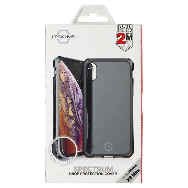 Itskins Spectrum Series Semi-Rigid Case for iPhone Xs Max Translucent Black - ITSKINS - Simple Cell Shop, Free shipping from Maryland!