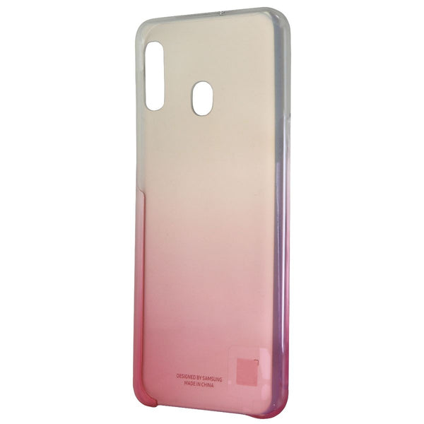 Samsung Gradation Cover for Samsung Galaxy A20 Smartphone - Pink/Clear - Samsung - Simple Cell Shop, Free shipping from Maryland!