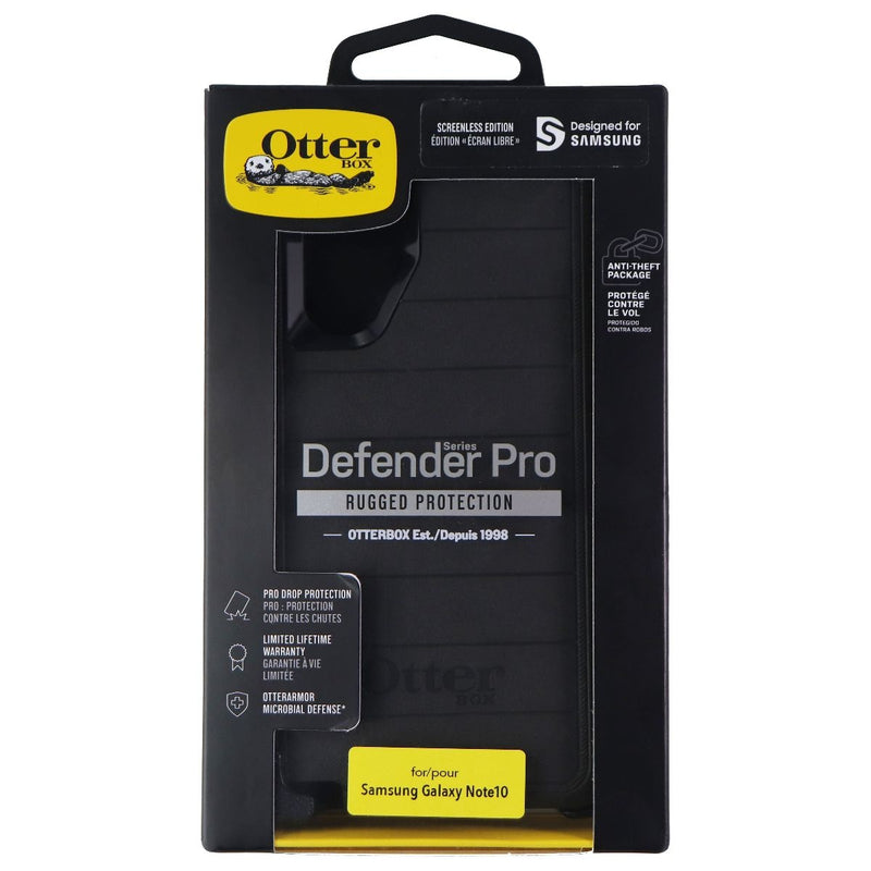 OtterBox Defender PRO Series Case for Samsung Galaxy Note10 Smartphone - Black - OtterBox - Simple Cell Shop, Free shipping from Maryland!