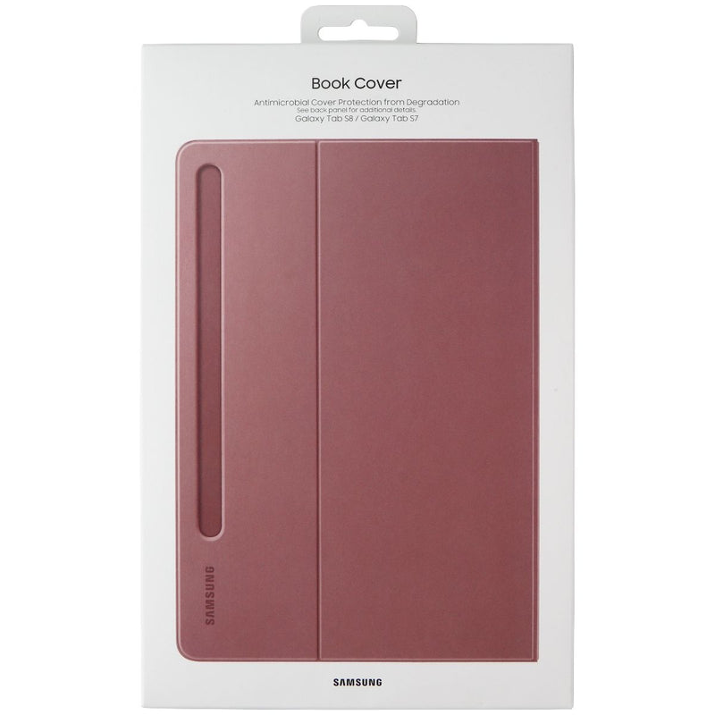 SAMSUNG Protective Book Cover Case for Samsung Galaxy Tab S8 - Pink - Samsung - Simple Cell Shop, Free shipping from Maryland!