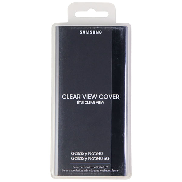 Samsung Clear View Cover for Samsung Galaxy Note10 / Note10 5G - Black - Samsung - Simple Cell Shop, Free shipping from Maryland!