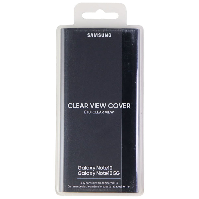 Samsung Clear View Cover for Samsung Galaxy Note10 / Note10 5G - Black - Samsung - Simple Cell Shop, Free shipping from Maryland!