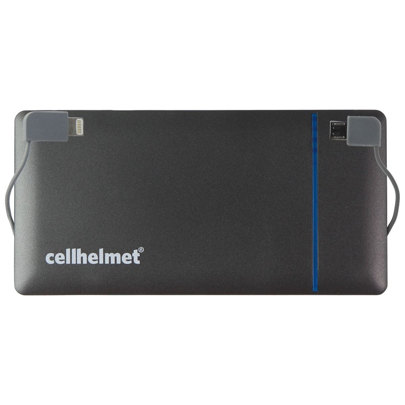 CellHelmet 5,000mAh Power Bank with Micro-USB and 8-Pin for iPhone - Black - CellHelmet - Simple Cell Shop, Free shipping from Maryland!