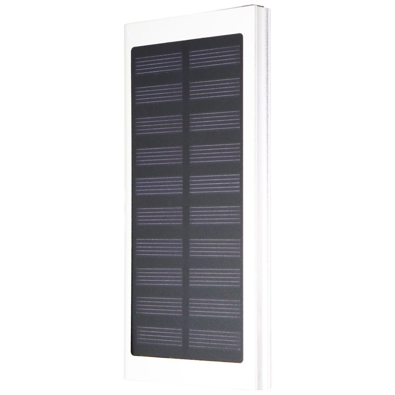 Universal 20,000mAh Smart Solar Powered Power Bank Portable Charger - Silver - DHG - Simple Cell Shop, Free shipping from Maryland!