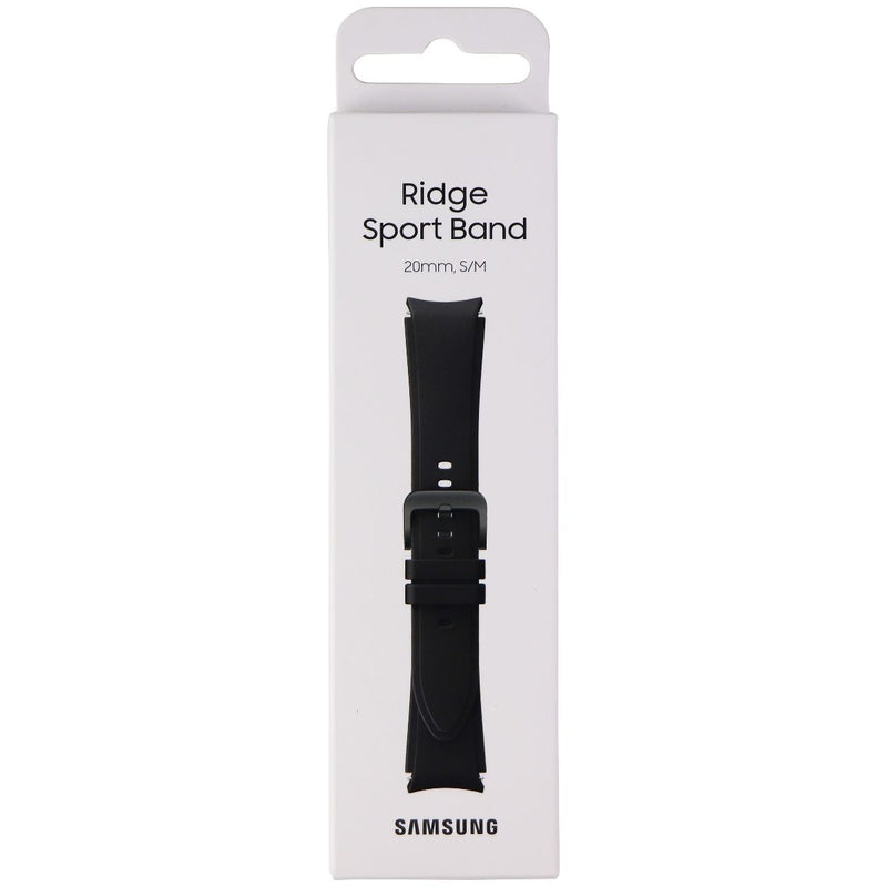 Samsung Ridge Sport Band for Galaxy Watch4 & Classic (20mm) Small/Medium - Black