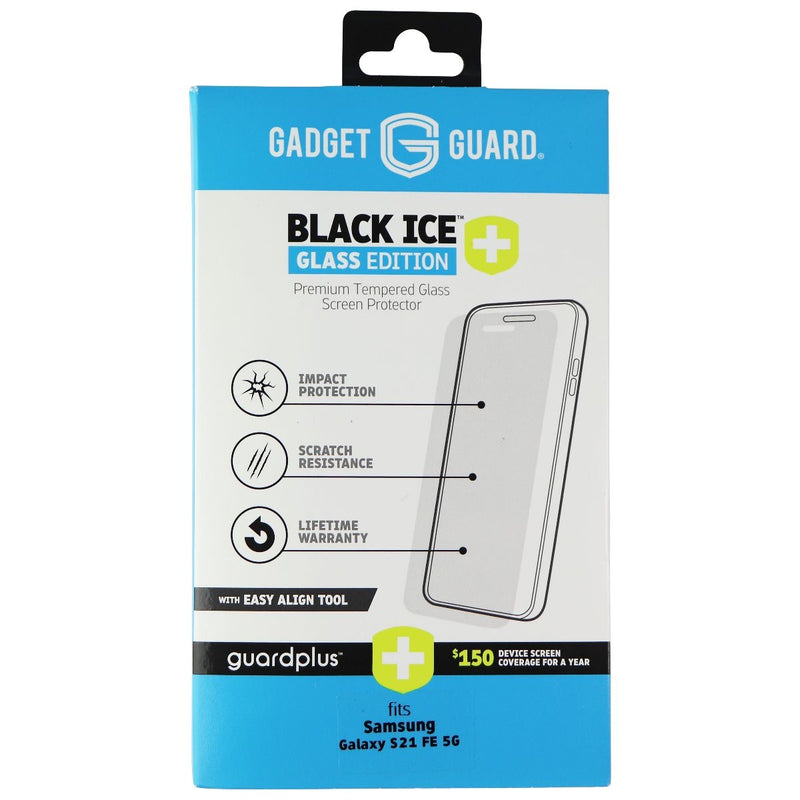 Gadget Guard Black Ice Plus Glass Edition Screen Protector for Samsung S21 FE 5G - Gadget Guard - Simple Cell Shop, Free shipping from Maryland!