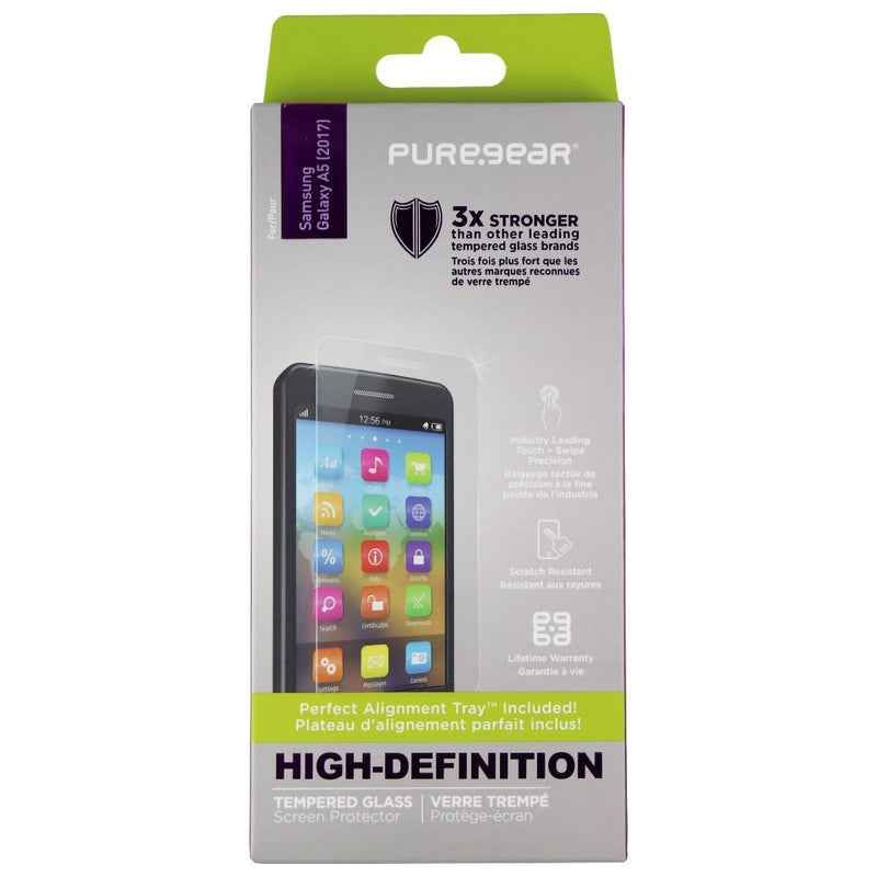 PureGear High-Definition Tempered Glass for Samsung Galaxy A5 (2017) - Clear - PureGear - Simple Cell Shop, Free shipping from Maryland!