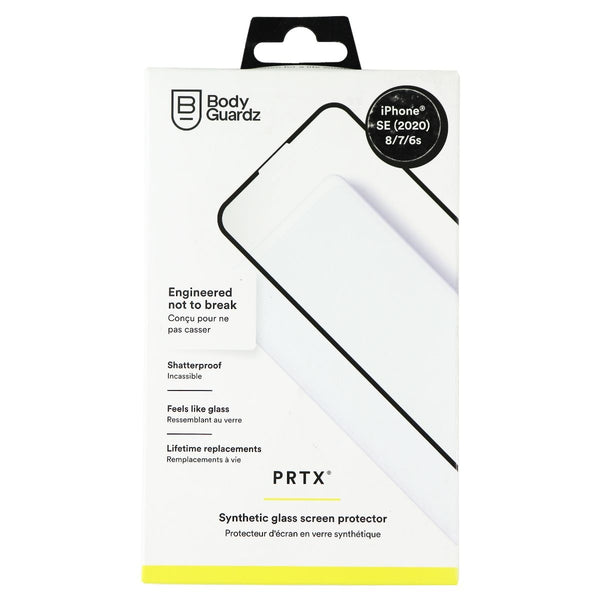 Bodyguardz PRTX Synthetic Glass Screen Protector for iPhone SE (2nd Gen) / 8 / 7 - BODYGUARDZ - Simple Cell Shop, Free shipping from Maryland!