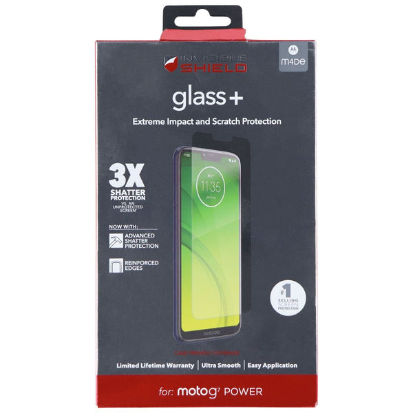 ZAGG InvisibleShield (Glass+) Tempered Glass for Motorola Moto G7 Power - Clear - Zagg - Simple Cell Shop, Free shipping from Maryland!