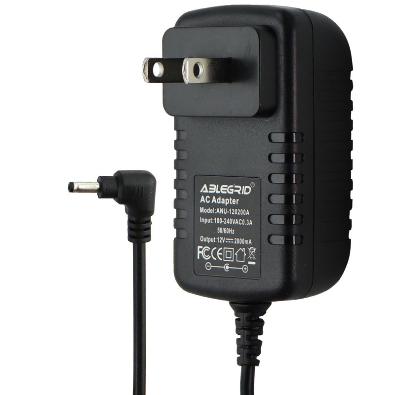 Ablegrid (12V/2A) AC Adapter Power Supply - Black (ANU-120200A) - Ablegrid - Simple Cell Shop, Free shipping from Maryland!