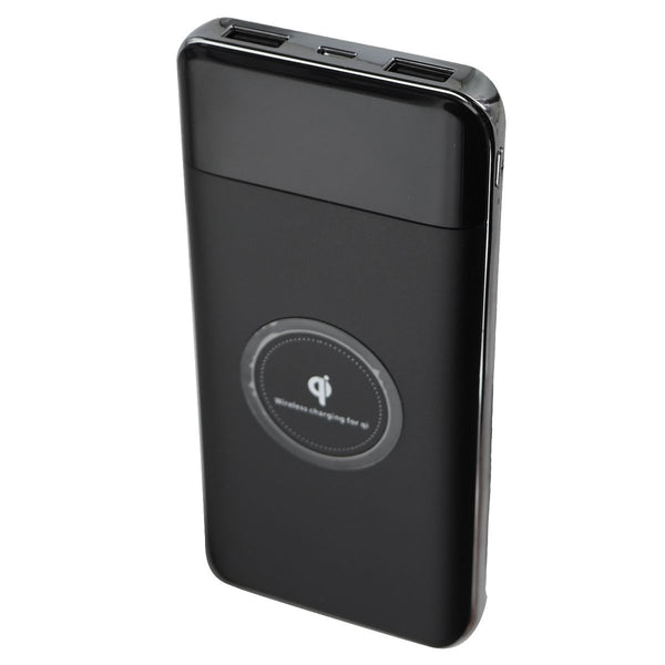 Qi Wireless Charging Pad Power Bank with Micro USB Cable - Black - Unbranded - Simple Cell Shop, Free shipping from Maryland!