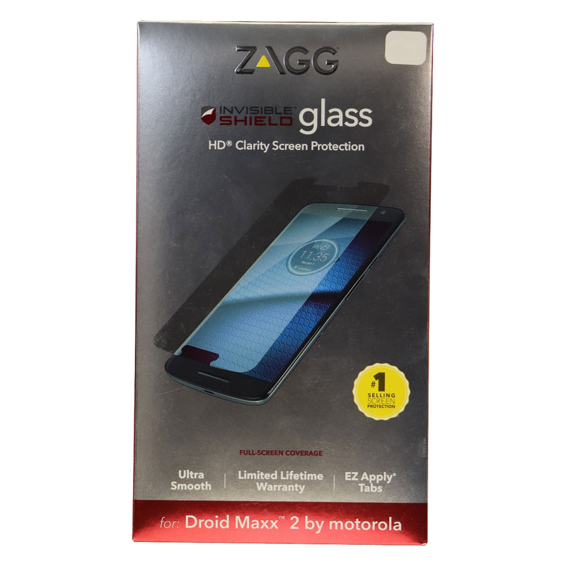 ZAGG Tempered Glass HD Screen Protector for Motorola Droid Maxx 2 - Clear - Zagg - Simple Cell Shop, Free shipping from Maryland!