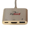 ZipKord 3-Port USB-C Mini-Hub with HDMI and USB 3.1 for Type C Devices - White - Zipkord - Simple Cell Shop, Free shipping from Maryland!