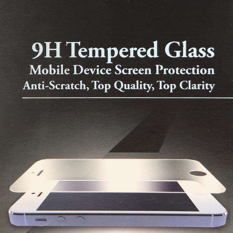 ZipKord ColorGuardz 9H Tempered Glass for iPhone SE 5s 5 - Metallic Red Border - ZipKord - Simple Cell Shop, Free shipping from Maryland!