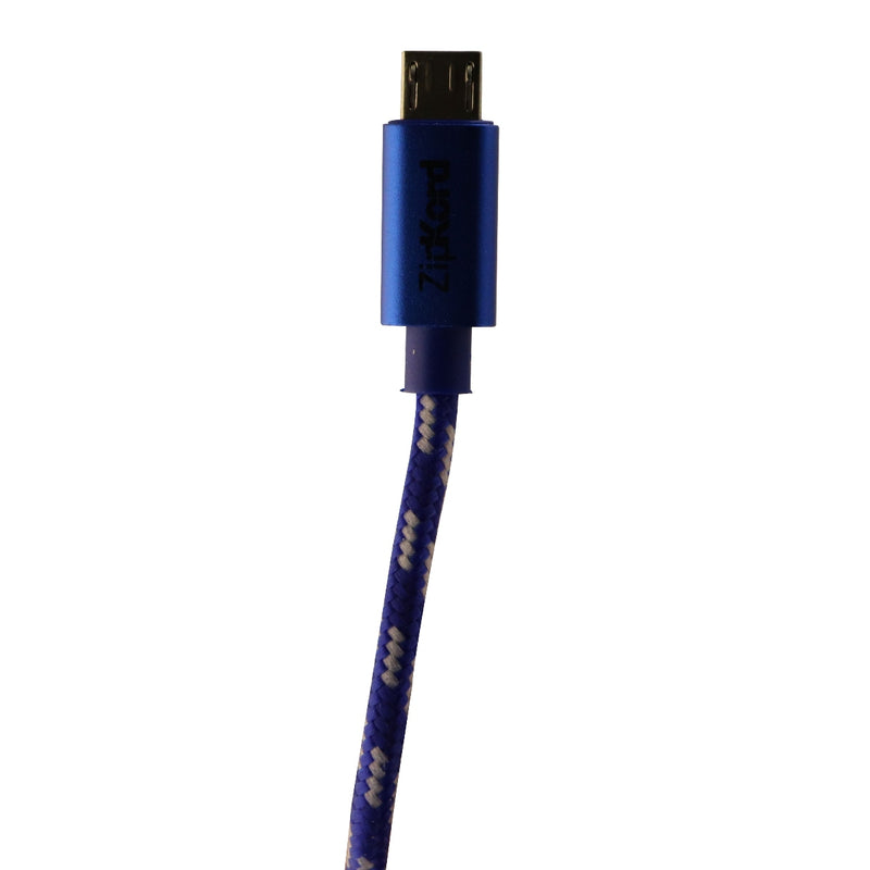 ZipKord (ZKCB5PEBL14) 3Ft Charge & Sync Data Cable for Micro USB Devices - Blue - ZipKord - Simple Cell Shop, Free shipping from Maryland!