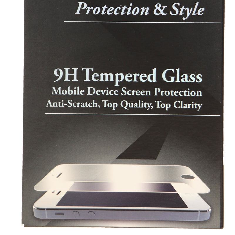 ZipKord ColorGuardz 9H Tempered Glass for Galaxy S5 w/ Metallic Blue Border Trim - ZipKord - Simple Cell Shop, Free shipping from Maryland!