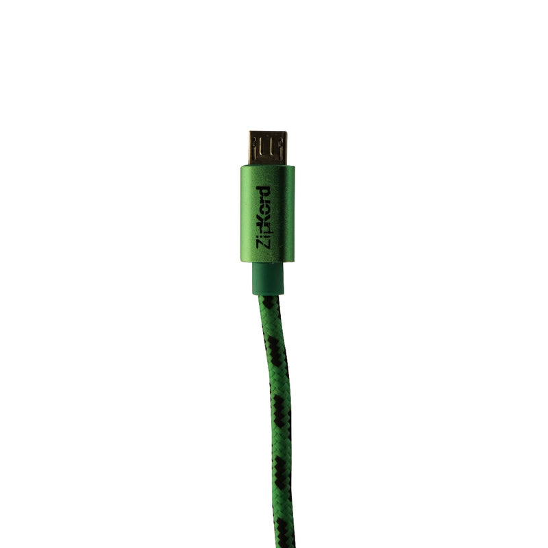 ZipKord (O75LICWP) 3Ft Charge and Sync Data Cable for Micro USB Devices - Green - ZipKord - Simple Cell Shop, Free shipping from Maryland!